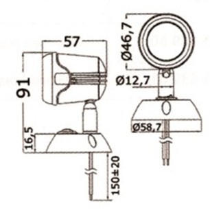 FOCO DE LED ARTICULADO