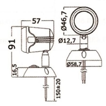 FOCO DE LED ARTICULADO