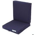 COLCHONETA DOBLE IMPERMEABLE AZUL