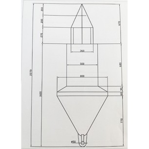 BOYA CILINDRICA MARCA LATERAL ESTRIBOR