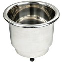 PORTAVASOS INOX CON DESAGÜE