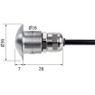 LUZ DE CORTESIA LED INOXBLANCA