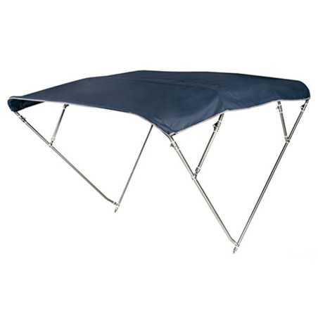 TOLDO BIMINI INOX AZUL 180 CM