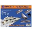 KIT ANODOS MERCURY 75-115 EFI