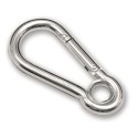 MOSQUETON INOX  5 MM CON OJO