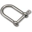 GRILLETE ACERO INOXANCHO 6 MM