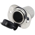 ENCHUFE TIPO MECHERO INOX