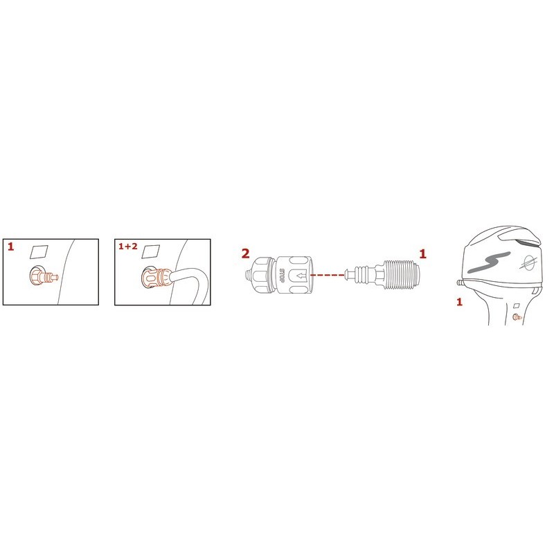 KIT PARA LAVADO DE MOTORES FUERABORDA