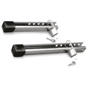 BARRA SEGURIDAD INOX 320 MM C CANDADO