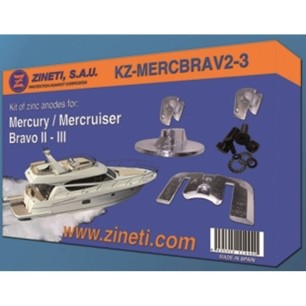 KIT ANODOS MERCURYMERCBRAVO II-III