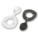 TAPON PORTACAÑAS EMPOTRABLE NEGRO