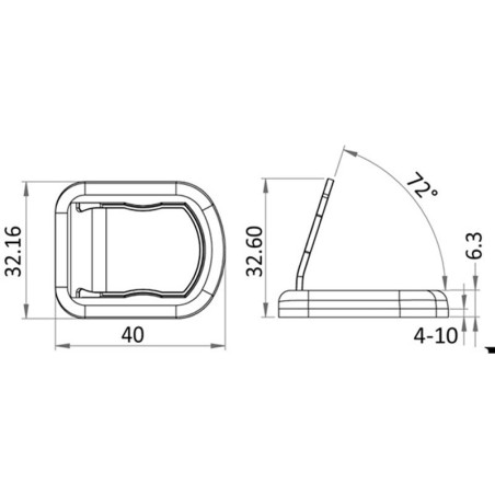 TOPE DE PUERTA MAGNETICO