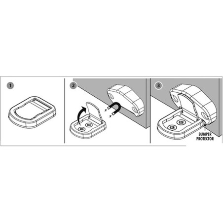TOPE DE PUERTA MAGNETICO