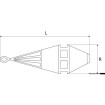 ANCLA FLOTANTE ALTA EFICIENCIA 165 MT