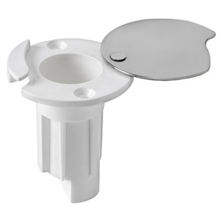 BASE EMPOTRABLE CON TAPA DESLIZANTE INOX