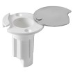 BASE EMPOTRABLE CON TAPA DESLIZANTE INOX