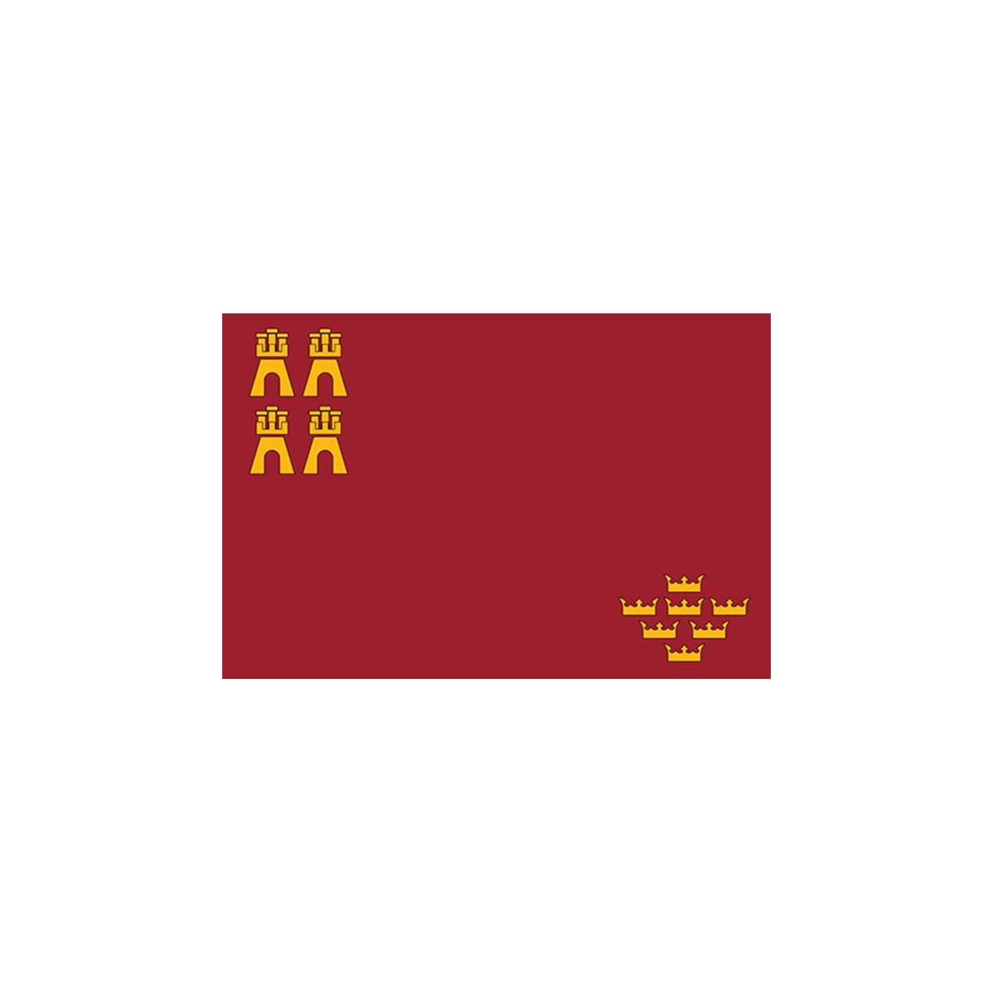 BANDERA MURCIA 30 x 20